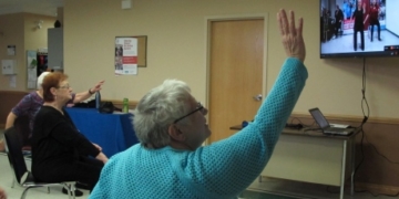 Can dance classes delivered by live stream help seniors avoid falls?