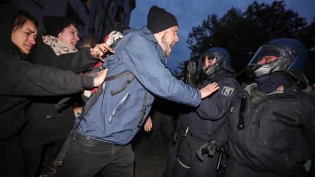 May Day marches see large crowds, some clashes with police