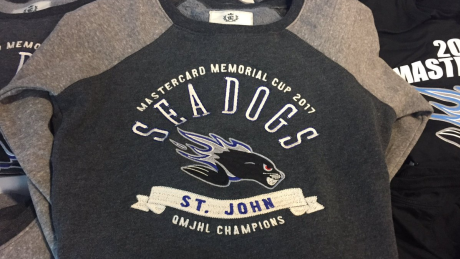 Misspelled Saint John Sea Dogs merchandise irks fans at Memorial Cup