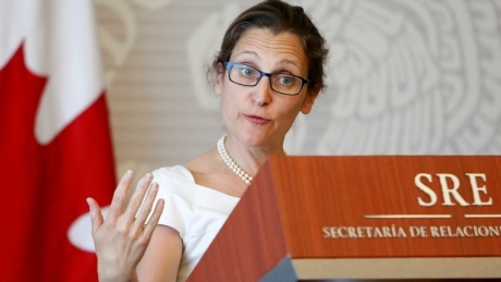 Canada dives deep into data to make case to US on NAFTA, says Freeland