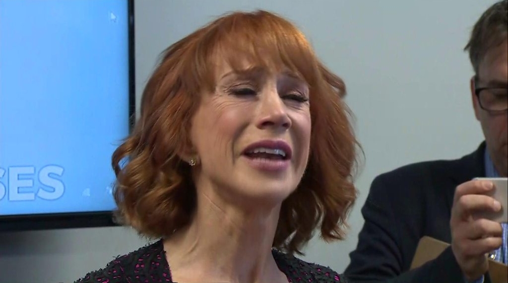 Fired comedian Kathy Griffin weeps: ‘Trump broke me’