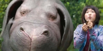 Giant pig movie Okja in Netflix and cinema controversy
