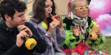 Vegetable Orchestra plays Glastonbury