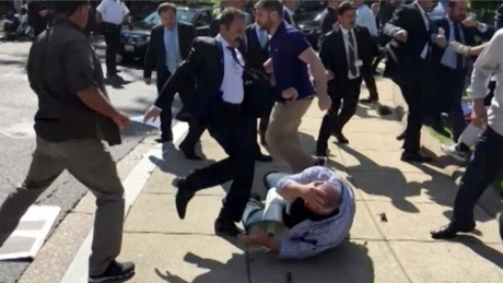 2 Canadians wanted by U.S. police over brawl at Turkey’s Washington embassy