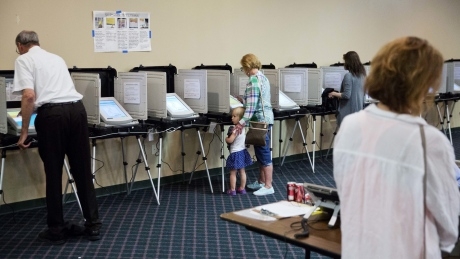 Republicans aim to hang onto congressional seat tonight in tight Georgia race