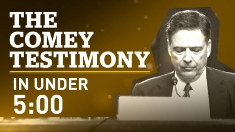 James Comey’s testimony in 5 minutes