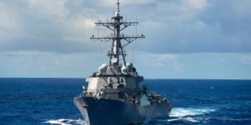 USS Fitzgerald collision: Destroyer docks in Japan with 7 sailors still missing