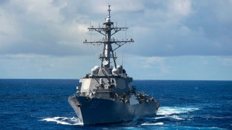 USS Fitzgerald collision: Destroyer docks in Japan with 7 sailors still missing