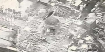 ISIS blows up historic Mosul mosque where it declared caliphate, Iraqi military says