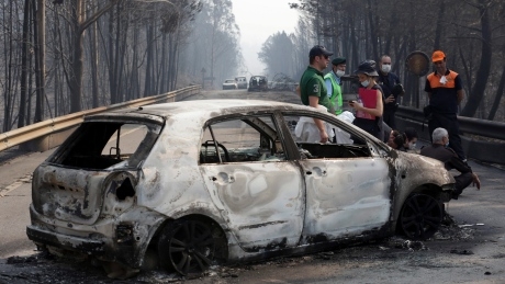 57 dead in central Portugal forest fires