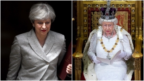 Queen to outline U.K. government agenda in scaled-down speech