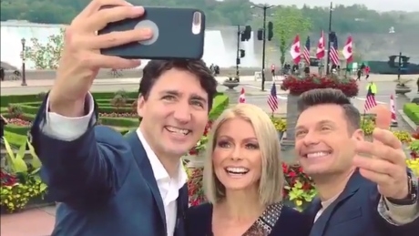 Canada-U.S. relationship ‘unbelievably deep,’ Trudeau says on Live with Kelly and Ryan
