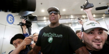 Dennis Rodman says ‘trying to open door’ in North Korea