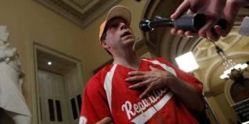 ‘There’s a lot of fear’: Capitol Hill anxious as shooting blamed on America’s political divide