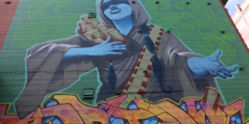 Graffiti festival turns bleak Edmonton walls into art