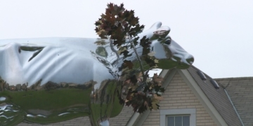 Bold cow sculpture ‘scares the children,’ local residents say