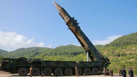 North Korea reported to have fired missile, possibly landing in sea off Japan