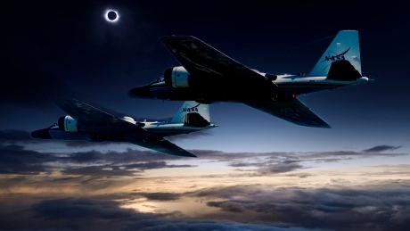NASA scientists will chase solar eclipse in fighter jets