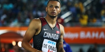 Andre De Grasse injured, will miss world championships