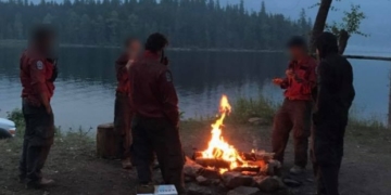 Firefighters fined $1,150 for campfire in B.C. Interior during burning ban