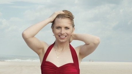 ‘Guess this is what freedom looks like’: Chelsea Manning poses in swimsuit for Vogue