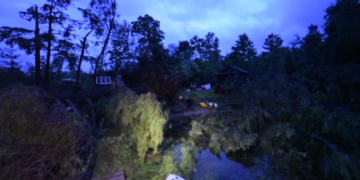 Environment Canada confirms tornado hit Ontario’s cottage country, 3,000 still without power