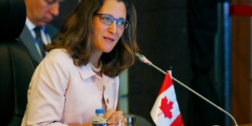 Canada had 2 meetings with North Korean officials this week, Freeland says