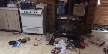 Rodents take over home while family flees wildfires
