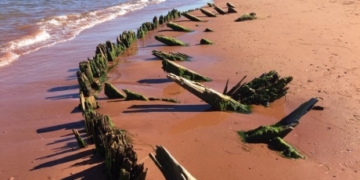 What could it be? Islanders puzzled over mysterious beach debris