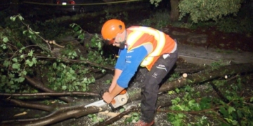 ‘It’s a mess’: Cleanup in Montreal neighbourhood underway after powerful storm