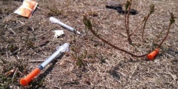 ‘It’s terrifying’: Olympic Village residents scared by discarded needles