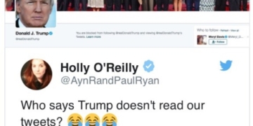 ‘I was blocked by the President of the United States on Twitter’