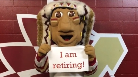 Chilliwack hockey team retires ‘inappropriate’ mascot Chief Wannawin