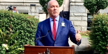 Tough act to follow: slow and steady B.C. NDP throne speech overshadowed by Darryl Plecas