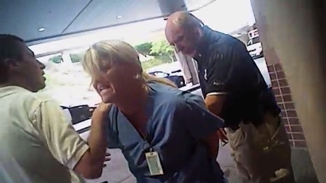 Utah police apologize after nurse arrested for refusing to draw blood sample