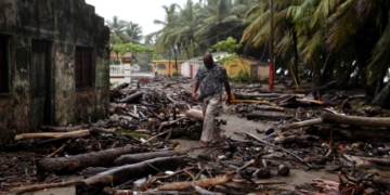 Hurricane Irma batters the Caribbean