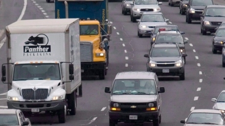 Expect more semi-trucks on Port Mann, Golden Ears due to toll removal