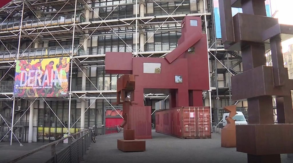 Controversial sculpture rejected by Louvre museum