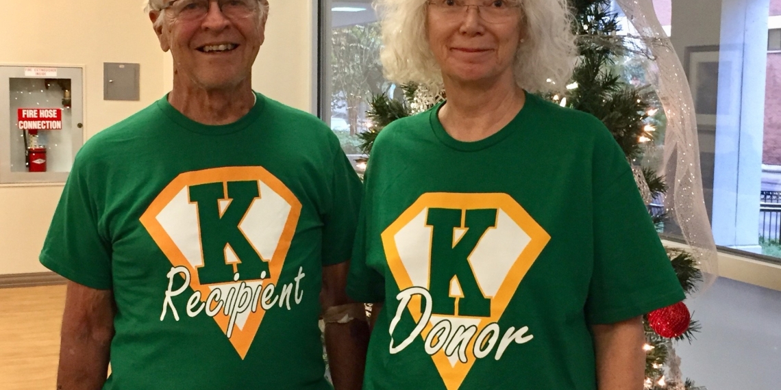 Wife donates kidney to husband