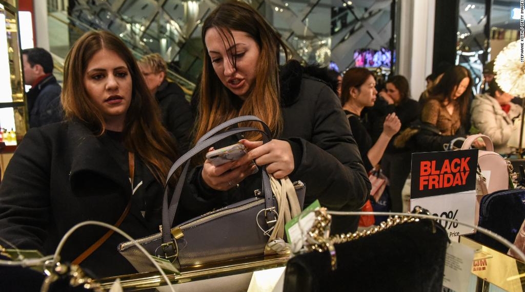 Black Friday shoppers spent $5 billion online in 24 hours