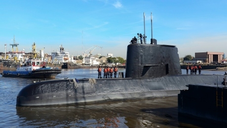 Water got in missing sub’s snorkel, caused short circuit, Argentine navy says