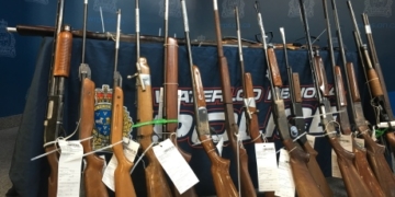 Gun massacre survivors, family members press Liberals for stronger laws