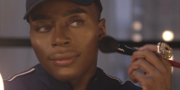 The first man to star in a L”™Oreal make-up advert