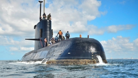 Argentina intensifies search for missing submarine with 44 crew