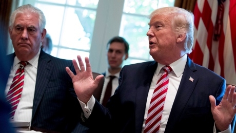 Trump may turf Tillerson, just as ties with U.K. turn tart