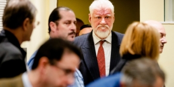 Early tests show Croatian war criminal downed ‘chemical substance’ in a stunning turn in court before dying