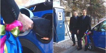 First electric car fast-charge station for Calgary-Edmonton corridor announced