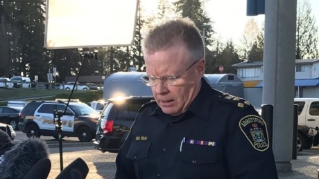 ‘He will always be my hero’: Police officer shot to death in Abbotsford, B.C.