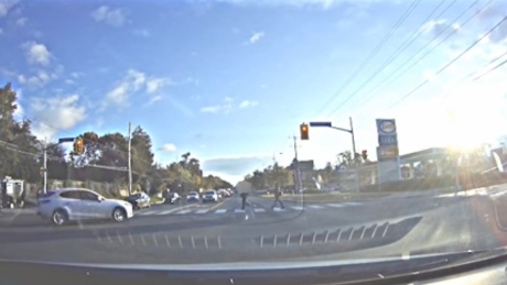 Police release shocking video showing driver ramming into woman in hit and run
