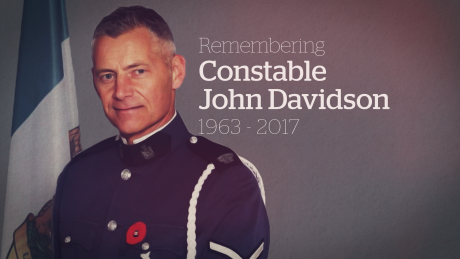 Const. John Davidson’s celebration of life takes place in Abbotsford, B.C., today